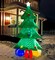 10Feet Inflatable Christmas Tree Decoration Outdoor Indoor Christmas Tree Blow up Decoration Christmas Party Gifts for Children Yard Outdoor Inflatable Tree Cute Display with LED Lights